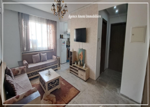 Appart  Meublé s+1 à EL Mourouj 6