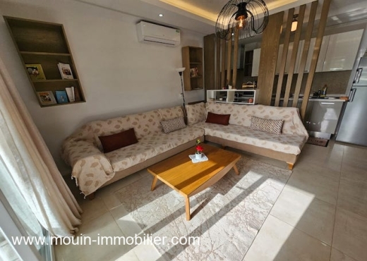 Appartement À Louer à NABEUL - APPARTEMENT IRINA Hammamet I AL368 - Immobiliere.tn - Photo 2