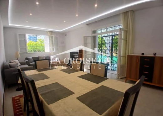 rez de chaussée À Louer à TUNIS - s3 meublé à La Marsa MRCL0302 - Immobiliere.tn - Photo 3