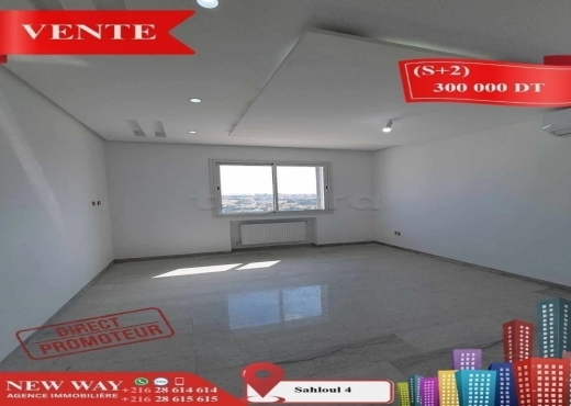 (S+2) à Sahloul 4 Directe Promoteur