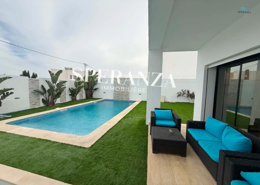 villa À Louer à NABEUL - Vacances Villa Lolita S+3 - Immobiliere.tn - Photo 3