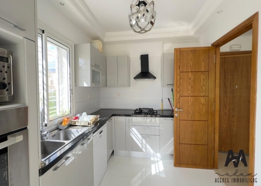 À louer Étage de Villa S+3 Meublé