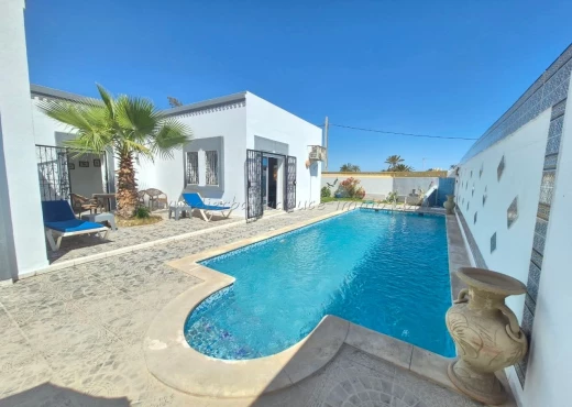 villa À Louer à MEDENINE - Location vacances villa à Midoun - Immobiliere.tn - Photo 10