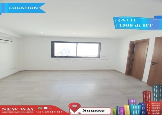 Bureau (A+1) à Sousse