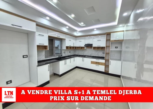 villa À Vendre à MEDENINE - À VENDRE Villa à Temlel Djerba - Immobiliere.tn