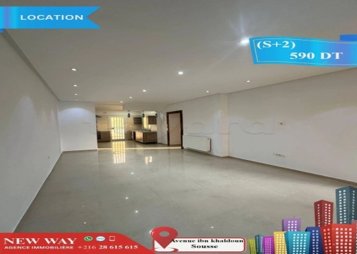 (S+2) Prés de l'avenue ibn khaldou