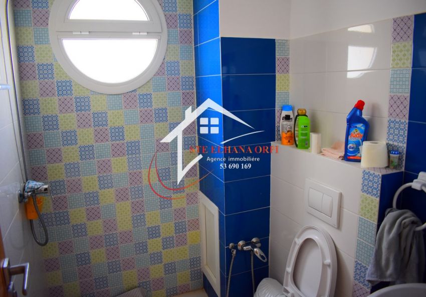 appartement s+2 à vendre vue sur la mer à baghdedi