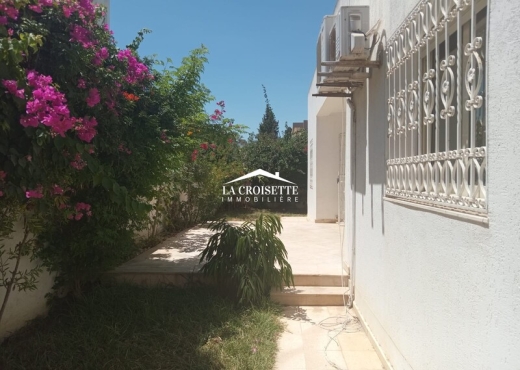 villa À Louer à TUNIS - Villa s3 plain pied à La Marsa - Immobiliere.tn