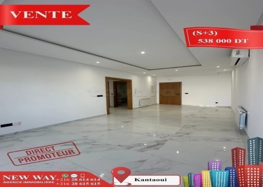 (S+3) à Kantaoui Direct Promoteur, Prés de la Mer