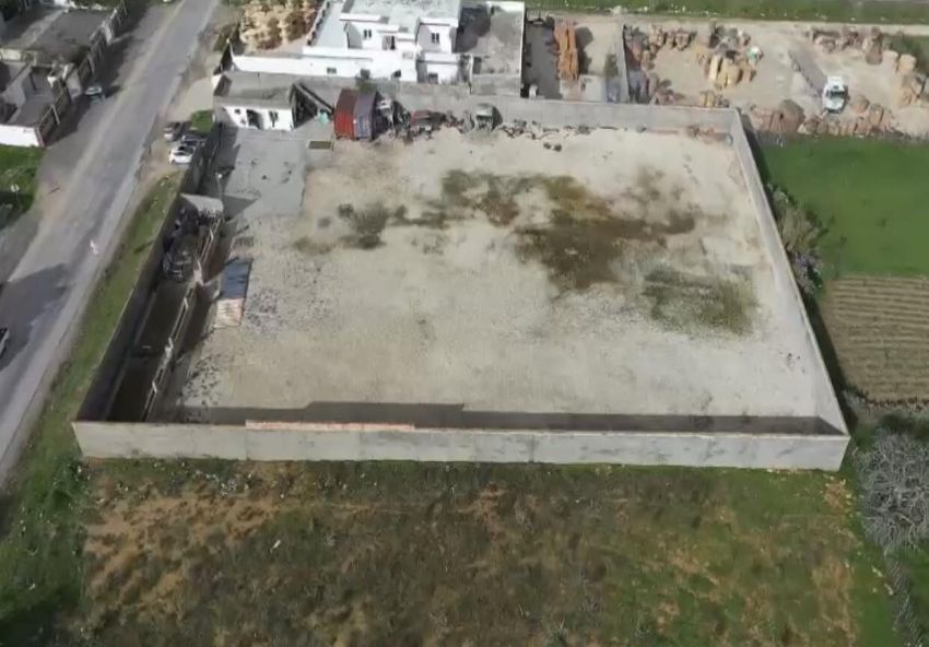 Terrain, route el alia Bizerte