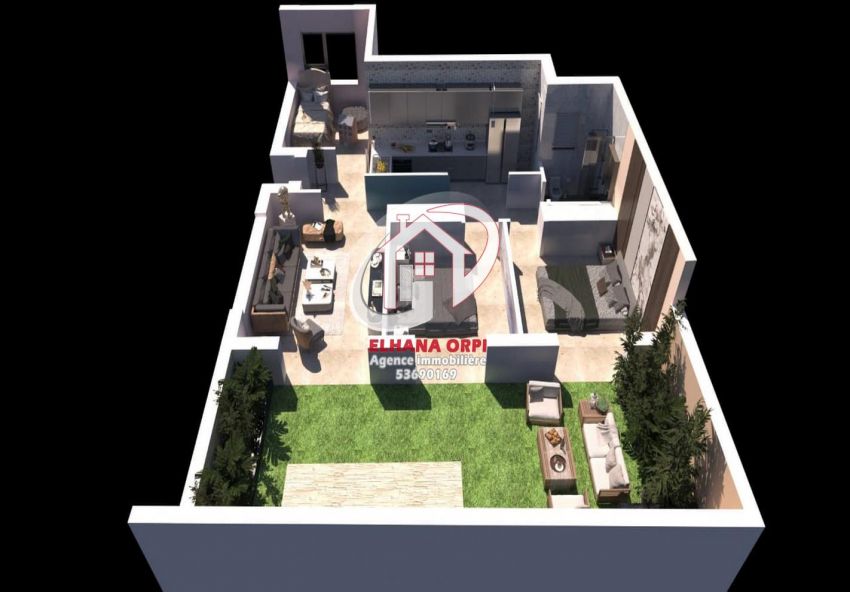 à vendre s+3 en cours de construction et proche de la plage .