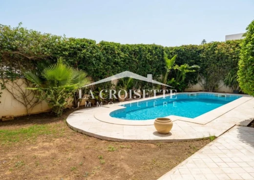 villa À Louer à TUNIS - S+4 avec piscine à La Marsa - Immobiliere.tn - Photo 2