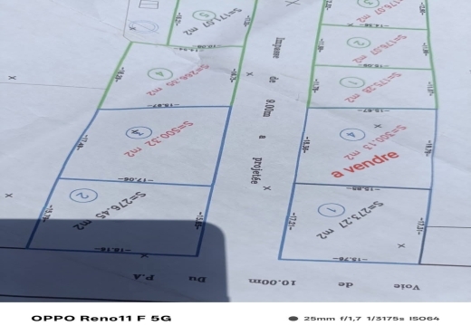 lot de terrain a vendre houaria centre ville