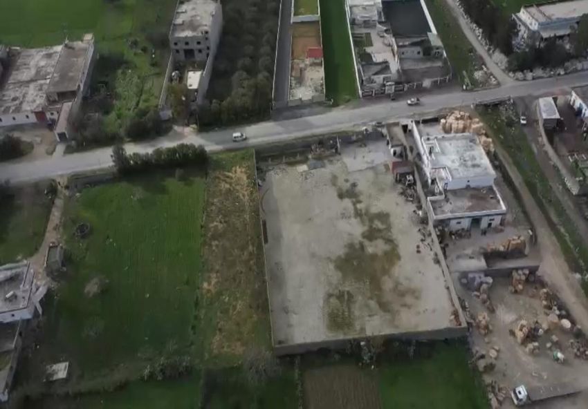 Terrain, route el alia Bizerte