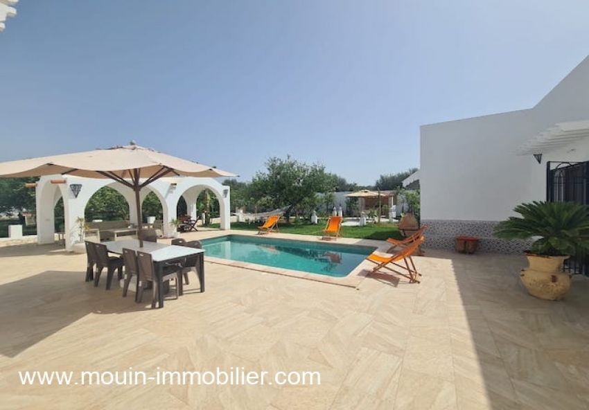 VILLA MOSAIQUE à Hammamet vers Birbouregba AL3154