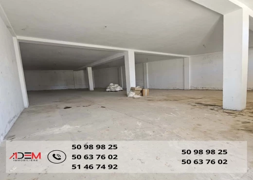studio À Louer à SOUSSE - A louer dépôt 350m² - Immobiliere.tn