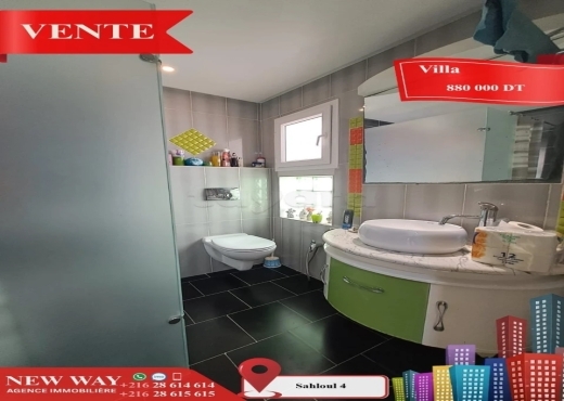 Villa à Sahloul 4