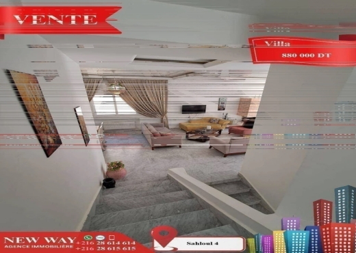 Villa à Sahloul 4