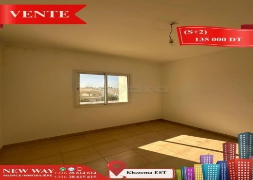 (S+2) à Khezema EST, Proche de toutes commodités