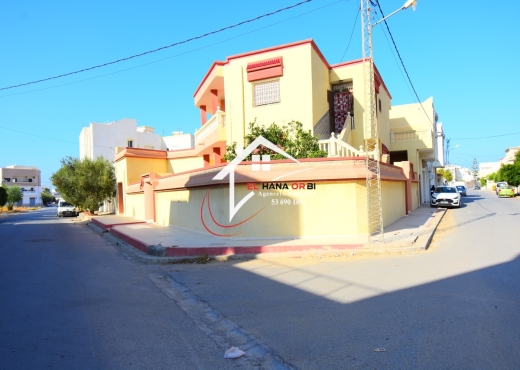 à vendre villa sur deux étages