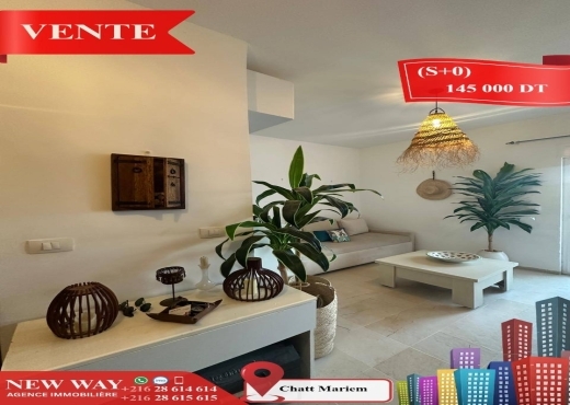 Appartement À Vendre à SOUSSE - (S +0) avec meubles à Chatt Mariem, Prés de la mer - Immobiliere.tn - Photo 6