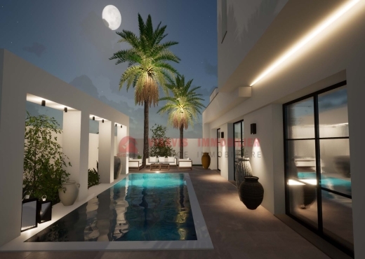 CONSTRUIRE UNE VILLA  À DJERBA