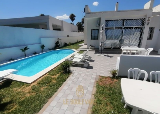Villa S+3 pied dans l'eau