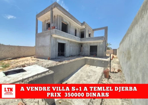 villa À Vendre à MEDENINE - À vendre Villa inachevée à Djerba - Immobiliere.tn - Photo 2