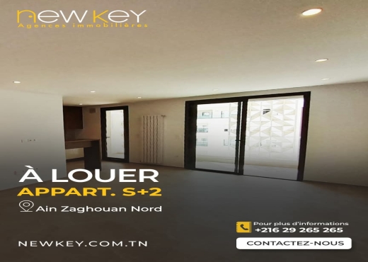 A louer Appartement S+2