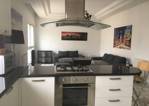 AL S+1 lux meublé la soukra 1350dt