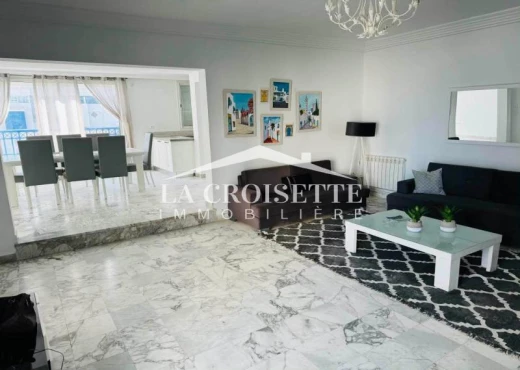 duplex À Louer à TUNIS - s3 semi-meublé à Gammarth - Immobiliere.tn
