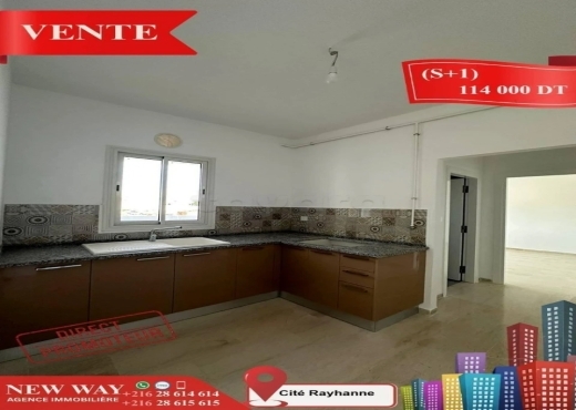 (S+1) Directe Promoteur à Cité Rayhanne