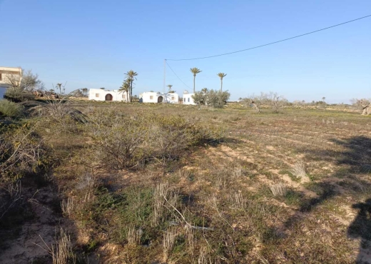 A Vendre Terrain Rte houmet Souk