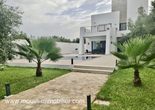 villa À Louer à NABEUL - VILLA YOURI Birbiuregba AL3103 - Immobiliere.tn