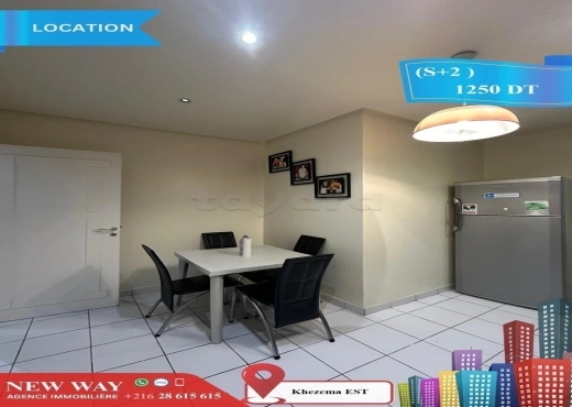 (S+2) Meublé à khezema EST