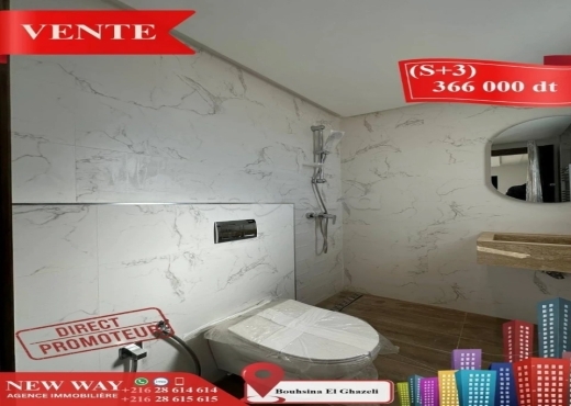 (S+3) à Bouhsina el Ghazali Direct Promoteur