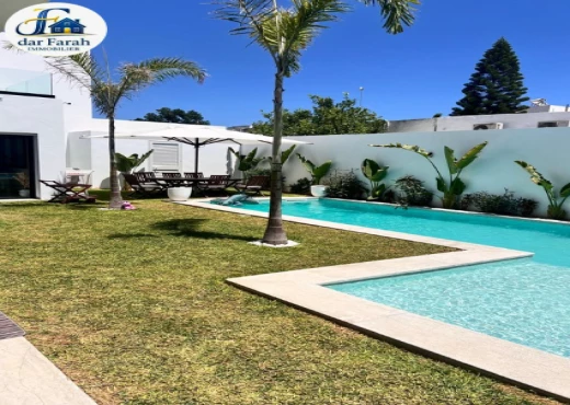 villa À Louer à NABEUL - Villa Ribat - Immobiliere.tn - Photo 5