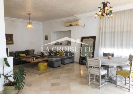 rez de chaussée À Louer à TUNIS - s3 avec piscine à Gammarth Mdl0033 - Immobiliere.tn - Photo 2