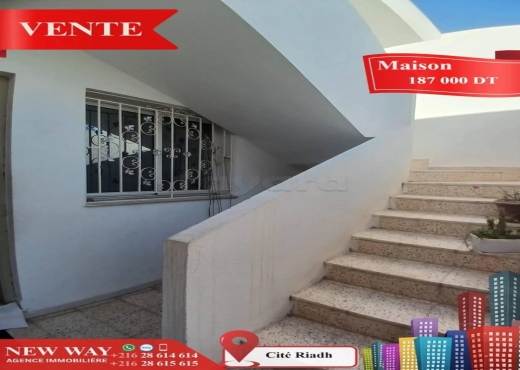 Maison à Cité Riadh