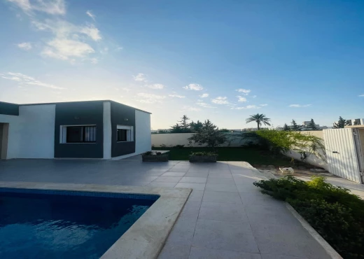 villa À Louer à MEDENINE - 𝑽𝒊𝒍𝒍𝒂 𝒑𝒍𝒂𝒊𝒏-𝒑𝒊𝒆𝒅 - Immobiliere.tn - Photo 6