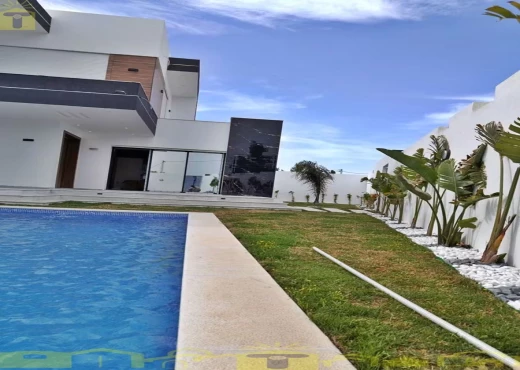 villa À Vendre à NABEUL - A Vendre Villa S+4 a ElMonchar - Immobiliere.tn - Photo 3