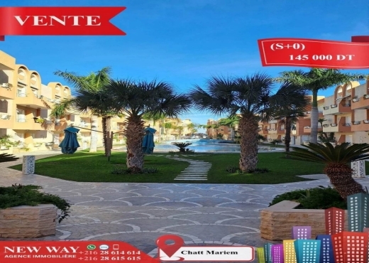 (S +0) avec meubles à Chatt Mariem,