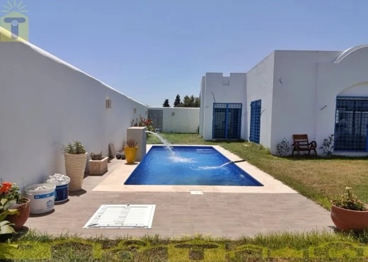 villa À Vendre à NABEUL - Charmante villa S+3 avec piscine à vendre - Immobiliere.tn - Photo 8