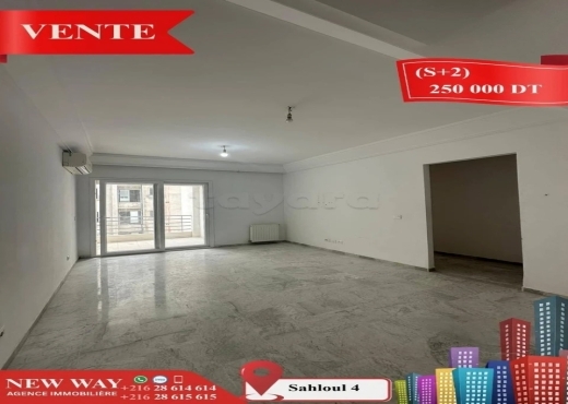 Appartement (S+2) à Sahloul 4