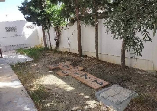 📍 JARDINS D’EL MENZAH 2 : REZ-DE-CHAUSSÉE DE VILL