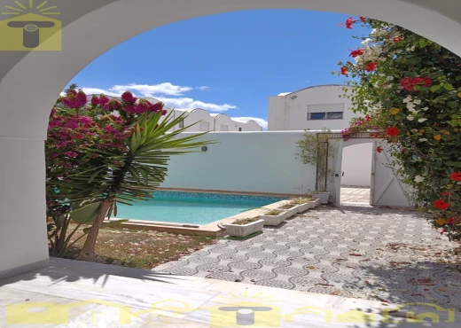 villa À Vendre à NABEUL - villa avec piscine à #Hammamet - Immobiliere.tn - Photo 9