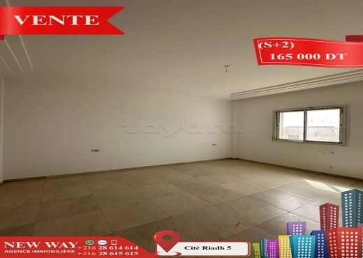 (S+2) à Cité Riadh 5