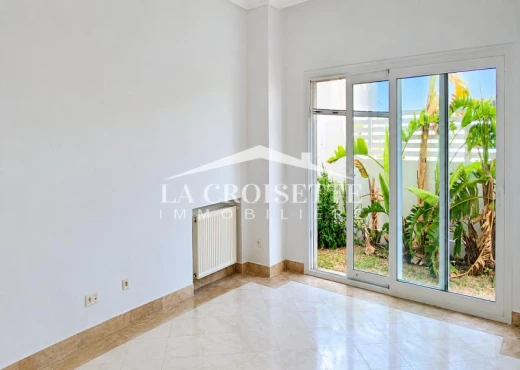 villa À Louer à TUNIS - villa S+2 avec vue  sur mer - Immobiliere.tn