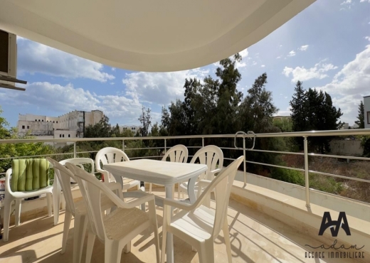 À louer Étage de Villa S+3 Meublé