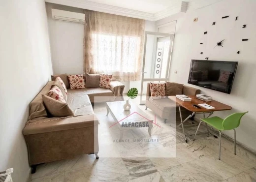 Appartement À Louer à TUNIS - À LOUER -  APPARTEMENT S+1 HAUT STANDING MEUBLE - Immobiliere.tn